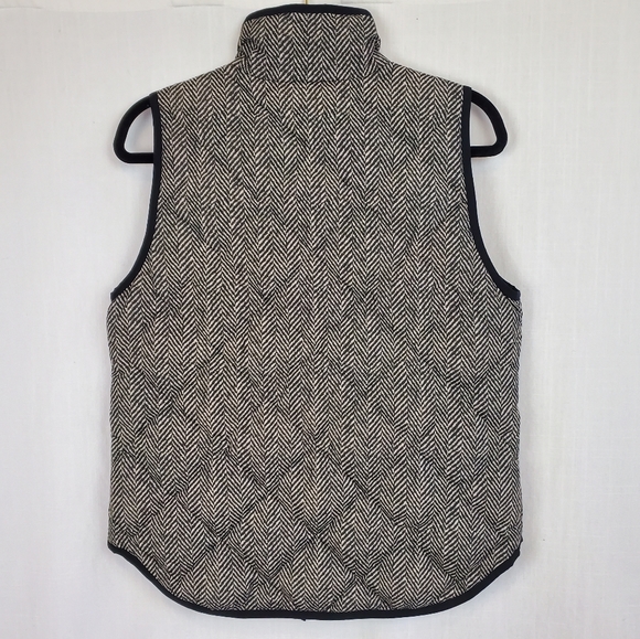 J.Crew Factory | Herringbone Down Vest - Picture 3 of 6